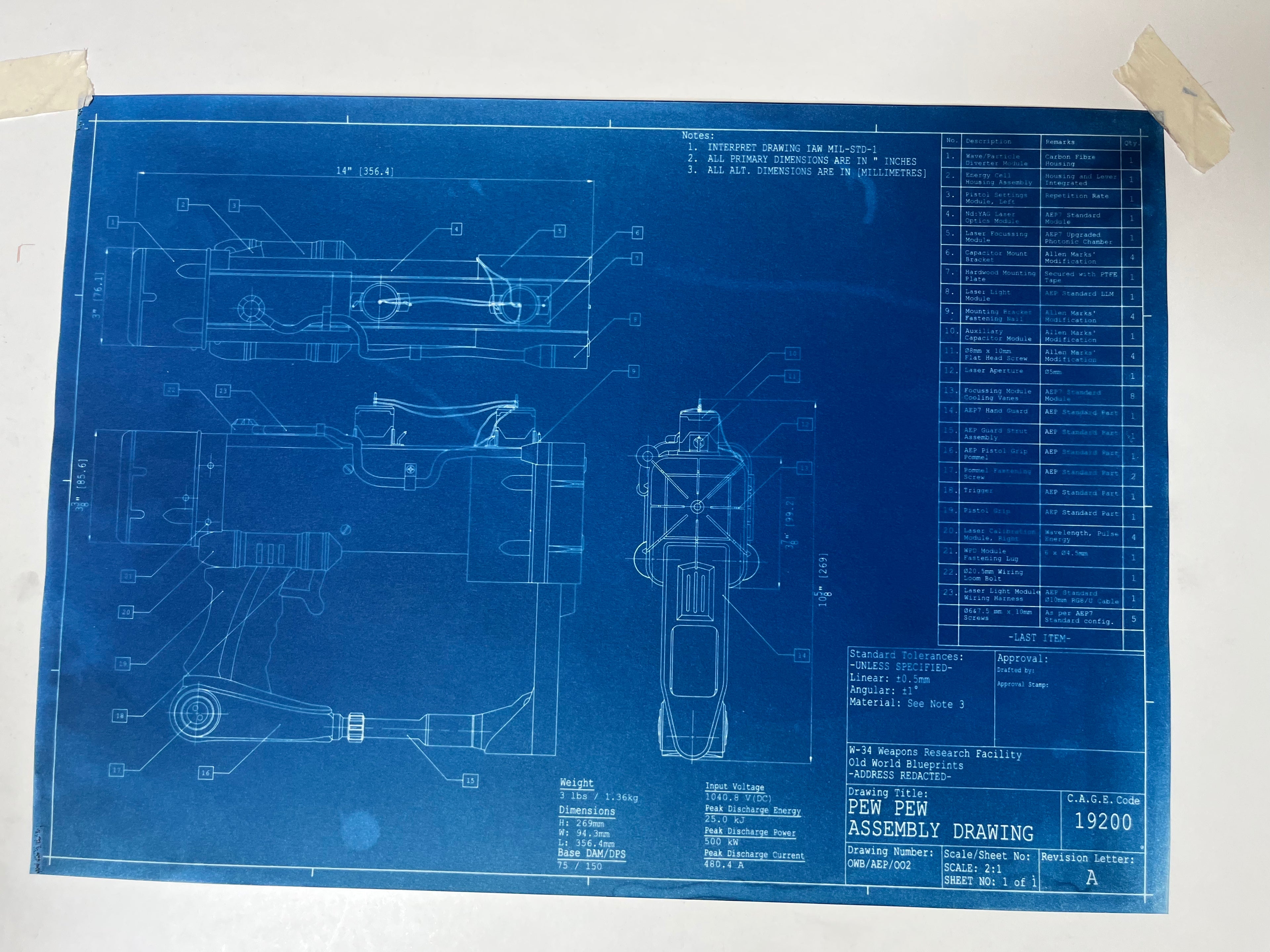 First Edition Blueprints
