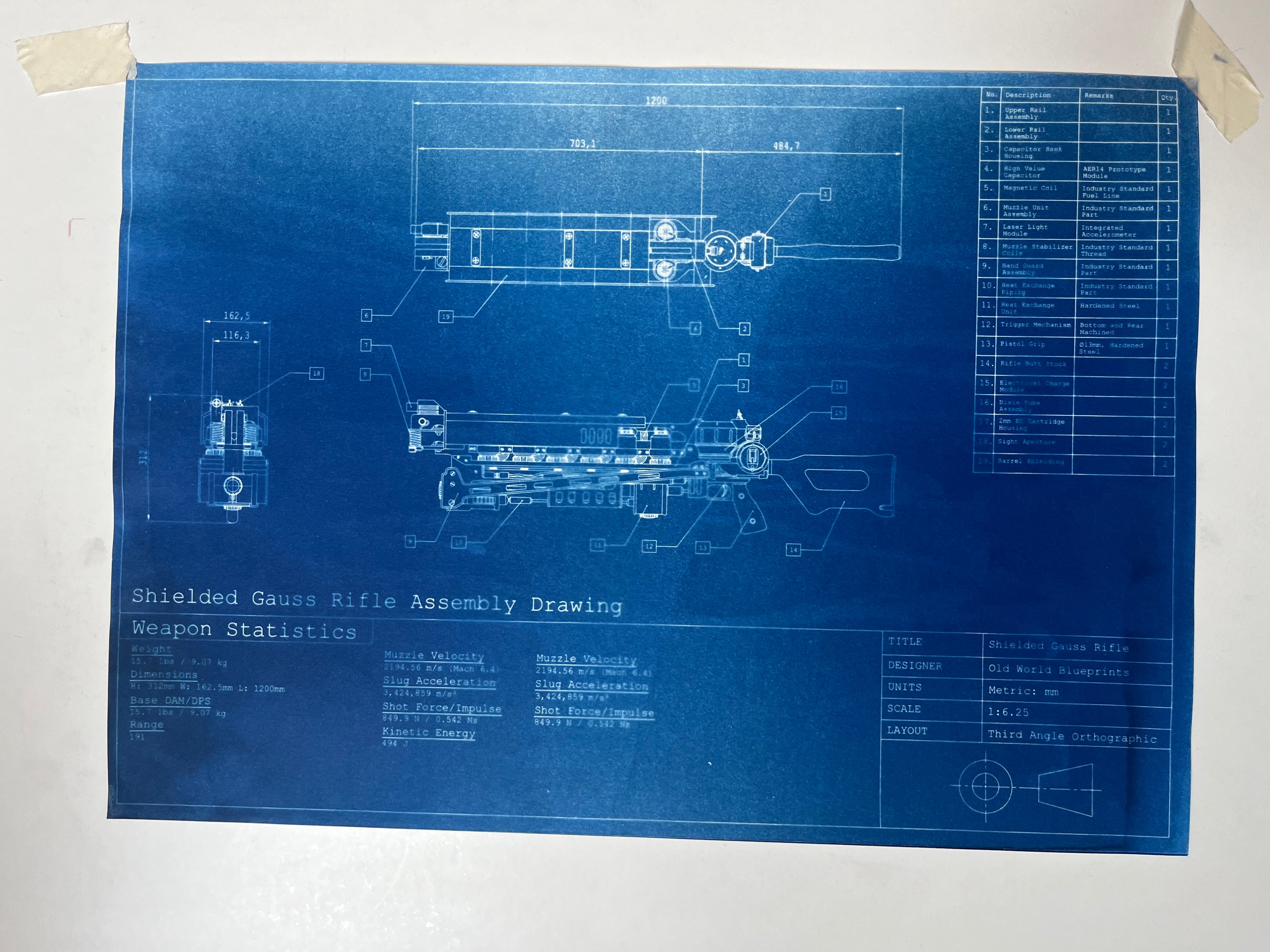 First Edition Blueprints