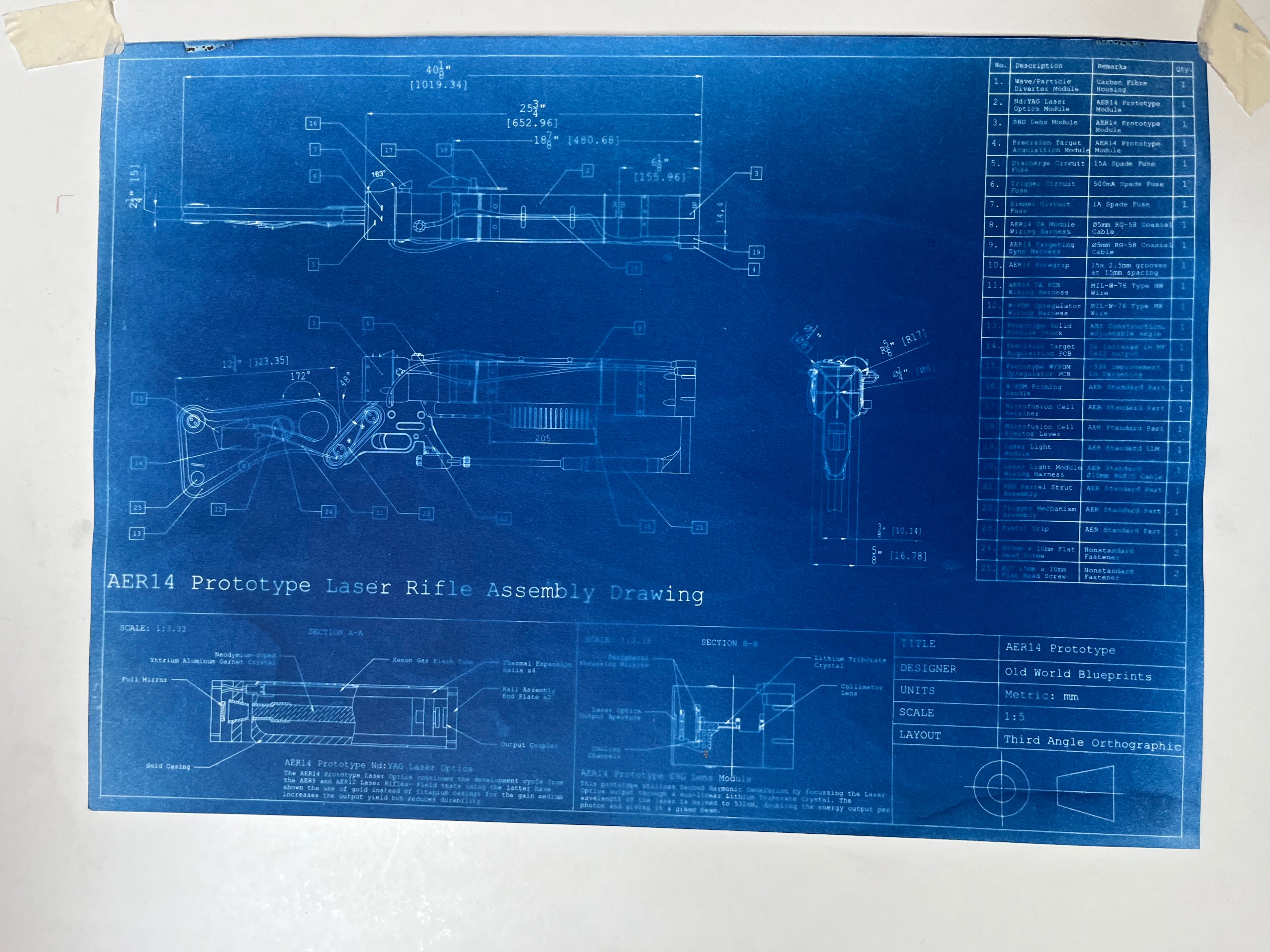First Edition Blueprints