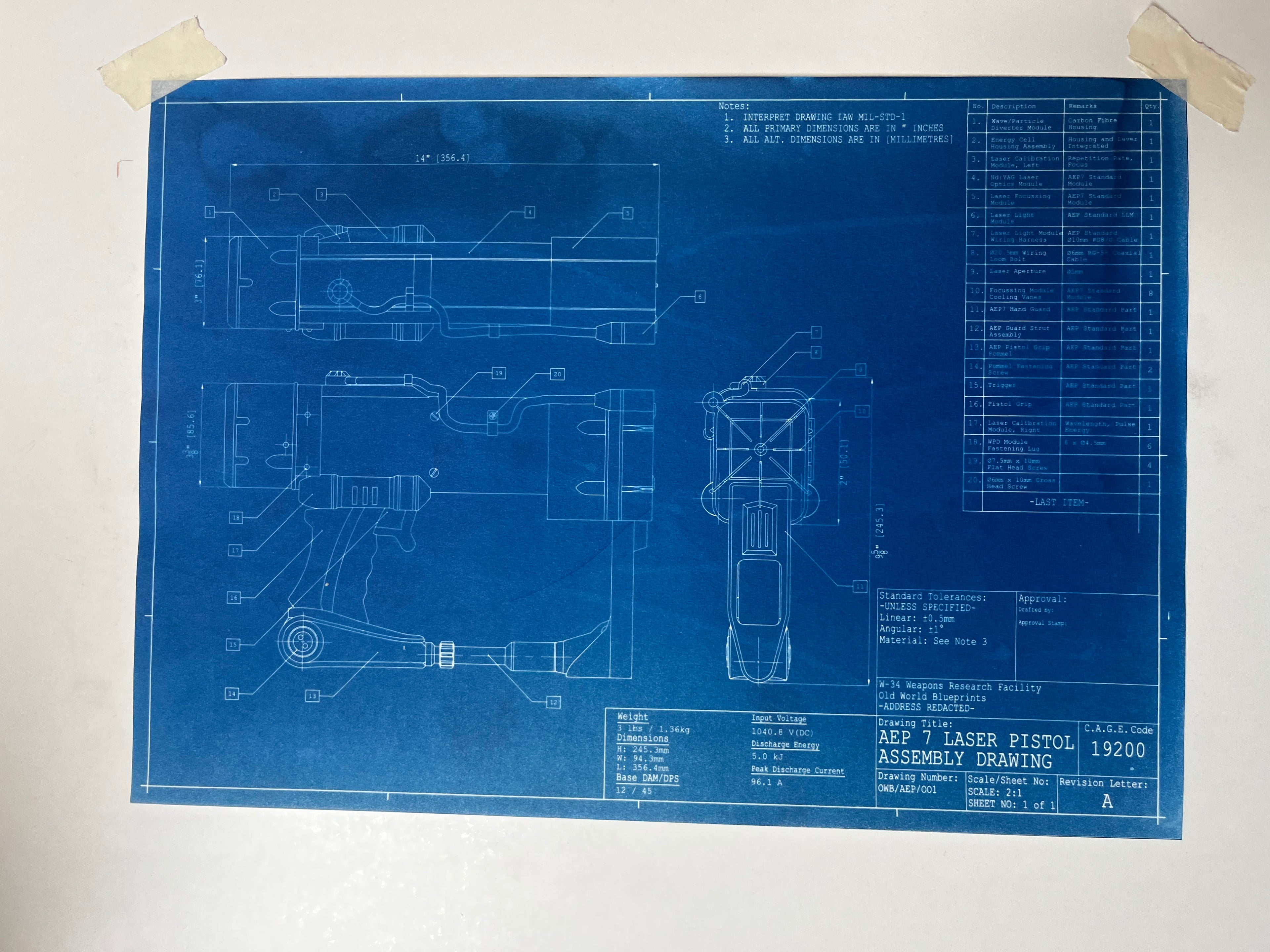 First Edition Blueprints